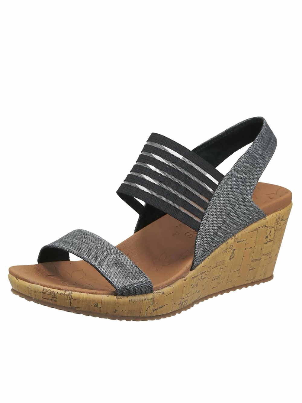 Skechers Beverlee Smitten Kitten Wedge Sandal Women’s Size 9